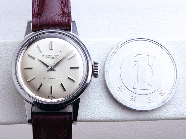 IWC レディース ミニペラトン お魚竜頭 自動巻き Cal.44 IWC製尾錠付き