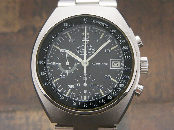 オメガ スピードマスター マーク4 自動巻き クロノグラフ 肉厚ケース