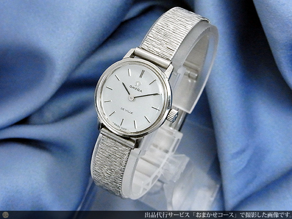 オメガ OMEGA デビル 煌びやかなアンティークレディースウォッチ SS