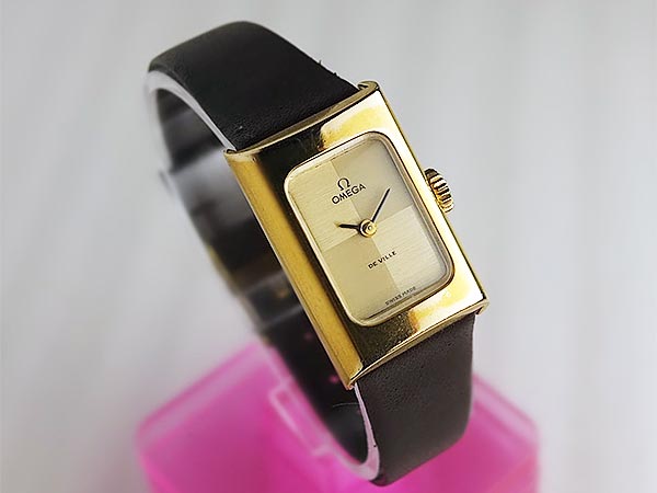 オメガ デビル レディース 20ミクロンGP/SS Cal.1070 手巻き Ref