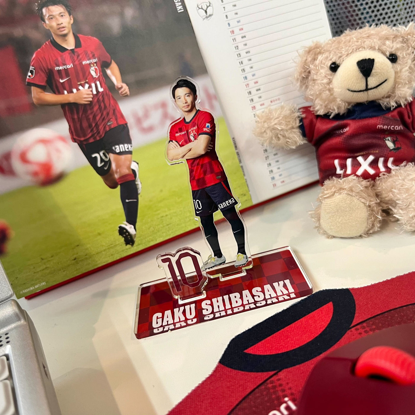 鹿島アントラーズ 鈴木優磨選手 アクリルスタンド 鹿島アントラーズ