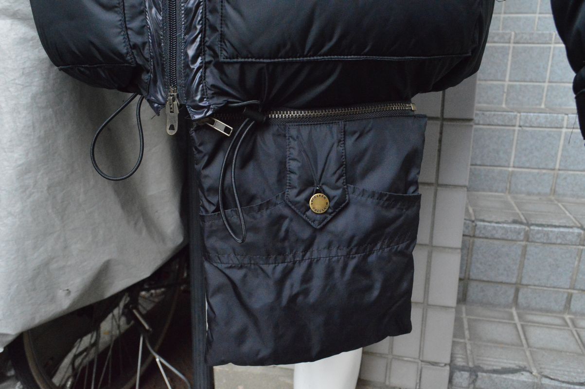 USED】FACETASM(ファセッタズム)黒ビッグダウンジャケット