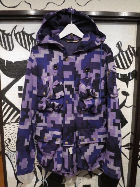 USED】beauty beast(ビューティービースト)デジタル迷彩柄ブルゾン