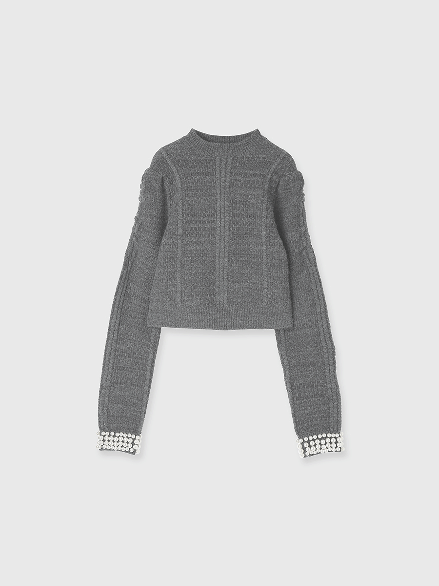 パールニットトップス