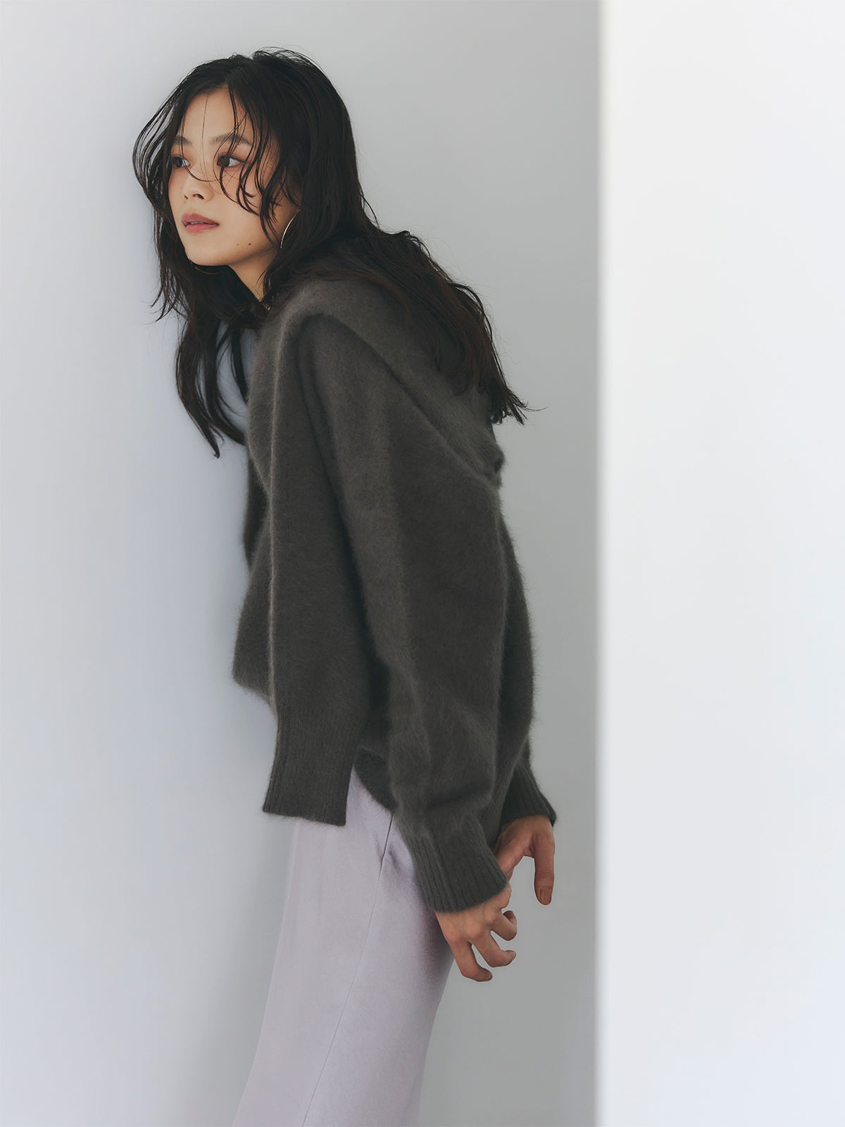 ラクーンフォックス2wayネックプルオーバー