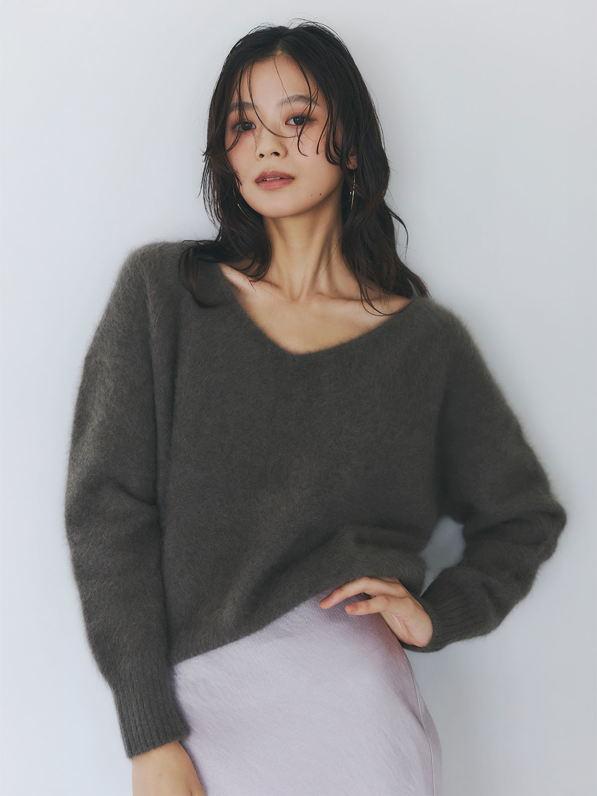 ラクーンフォックス2wayネックプルオーバー