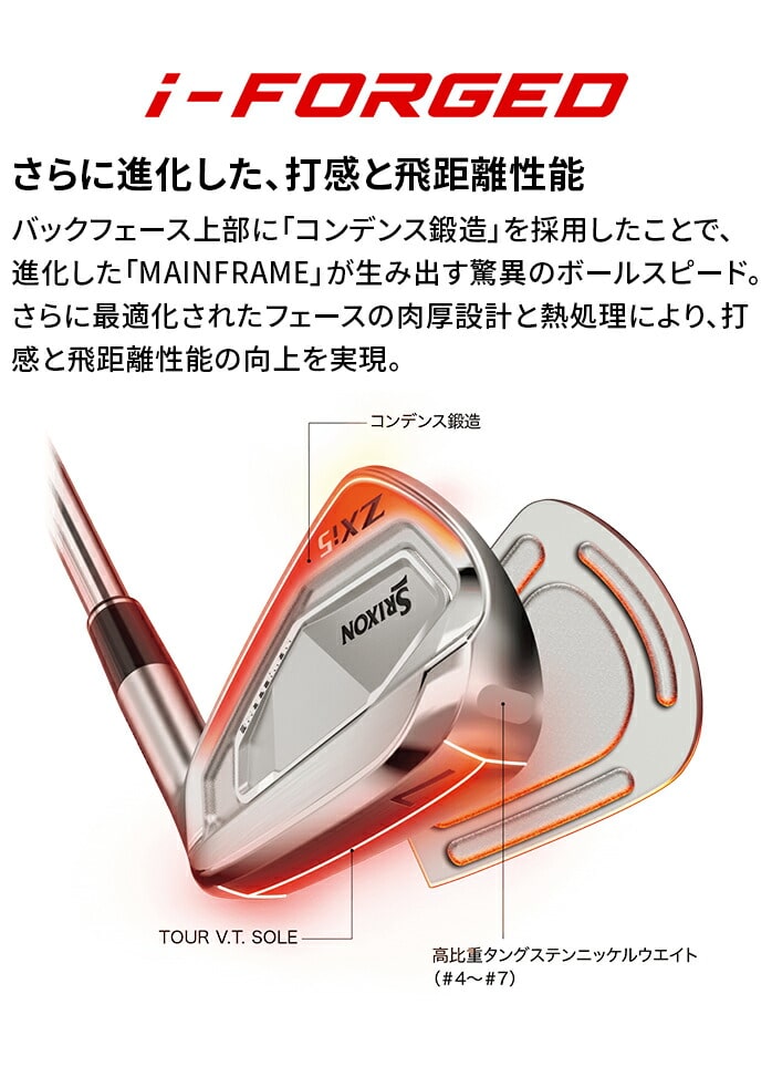 SRIXON スリクソン ZXi5 アイアン セット 6本セット 5I ~ PW Diamana