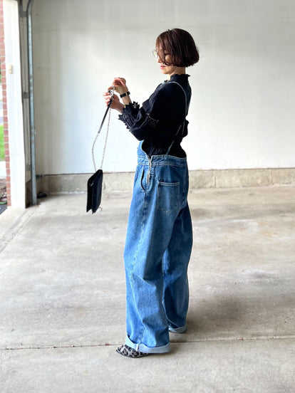 デニムサロペット – &DROBE (アンドローブ)