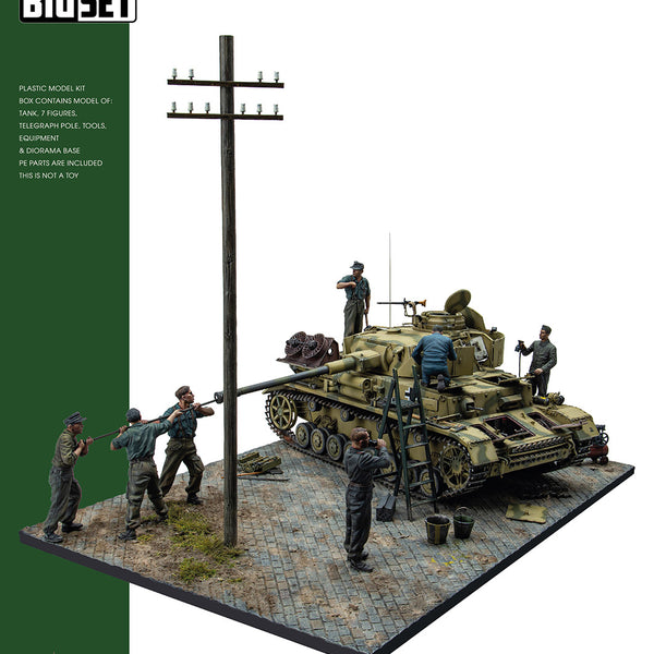 MiniArt 36062 1/35 Kursk 1943. Pz.Kpfw. IV Field Repair. Big Set