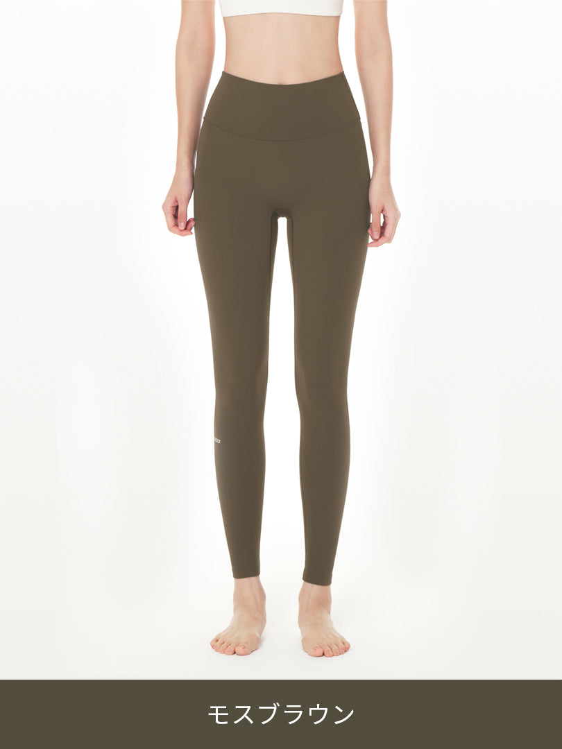 Airywin シグネチャー レギンス (モスブラウン) | andar JAPAN