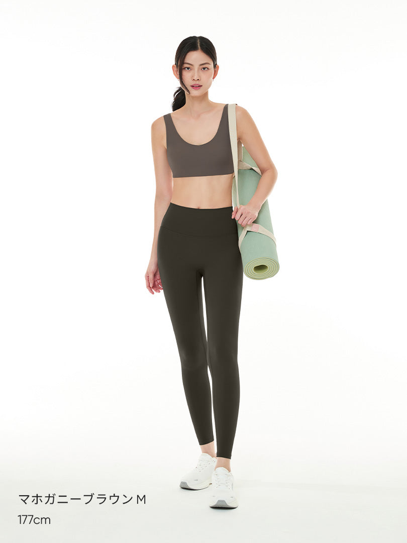 Airywin シグネチャー レギンス (マホガニーブラウン) | andar JAPAN