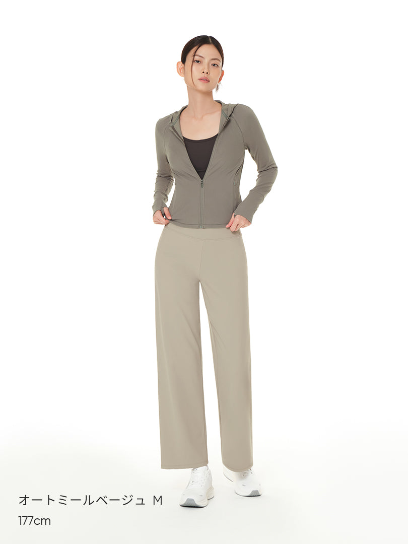 Airywin セミ裏起毛ワイドレギンス | andar JAPAN