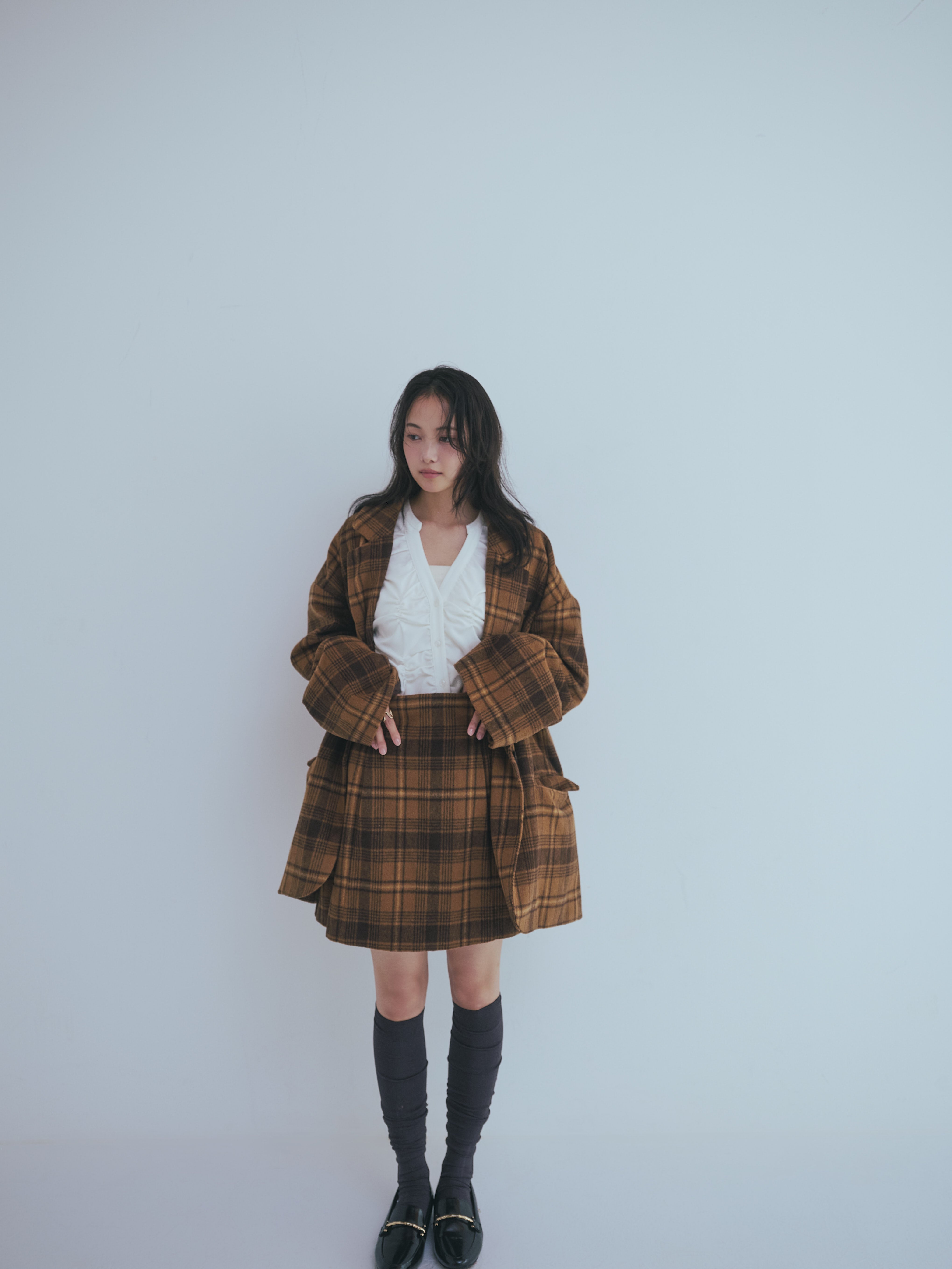 checked over jacket – andequal