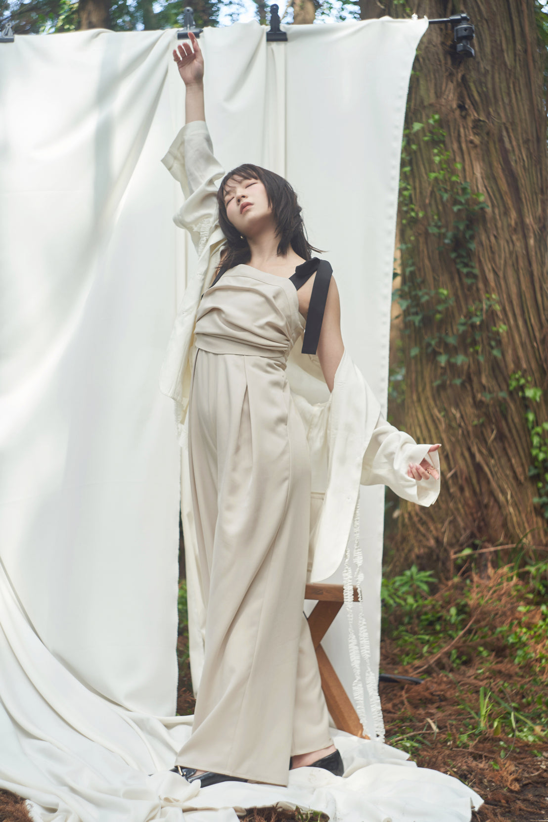 ribbon shoulder combinaison – andequal