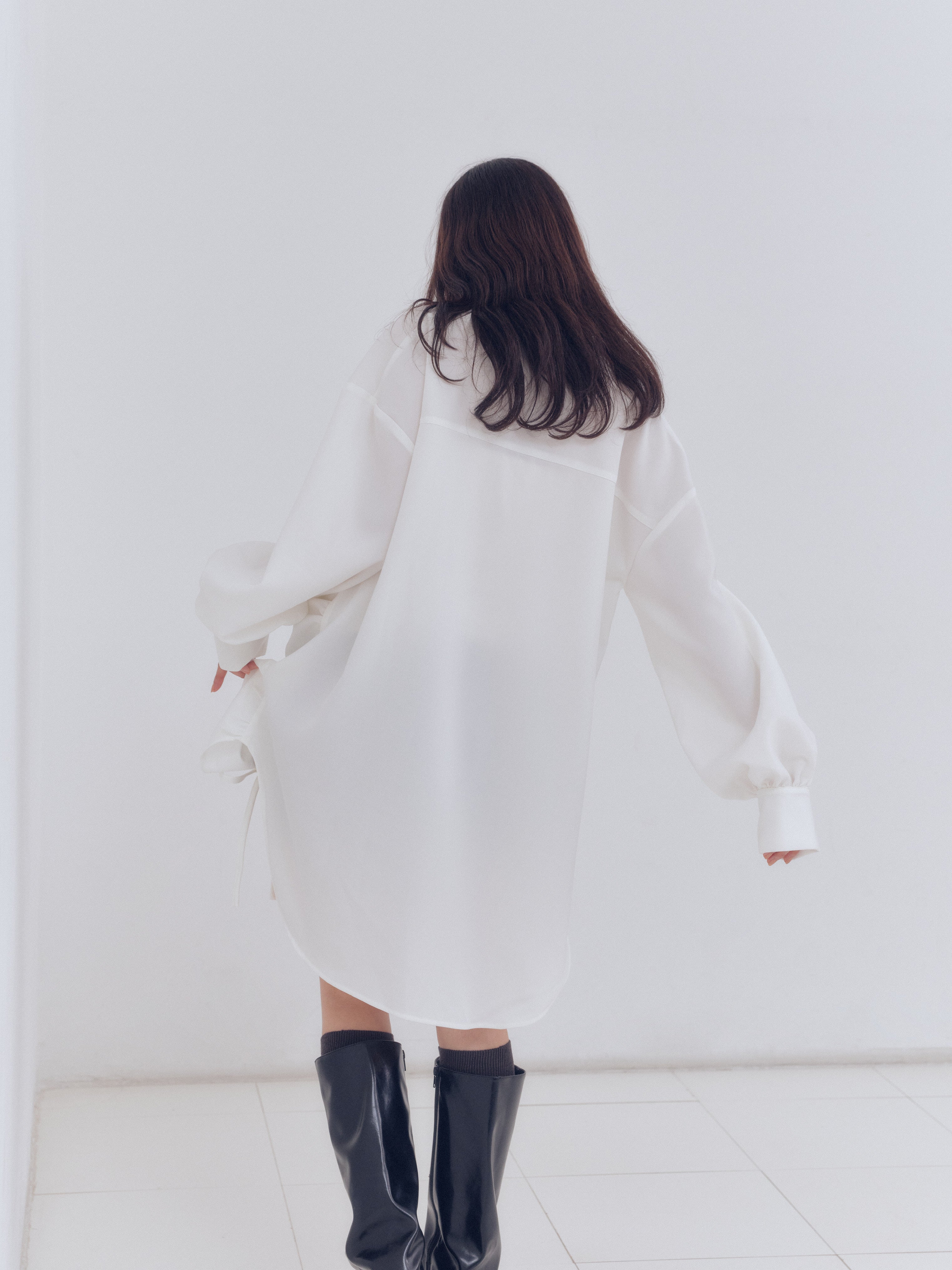 drawstring tie tunic – andequal