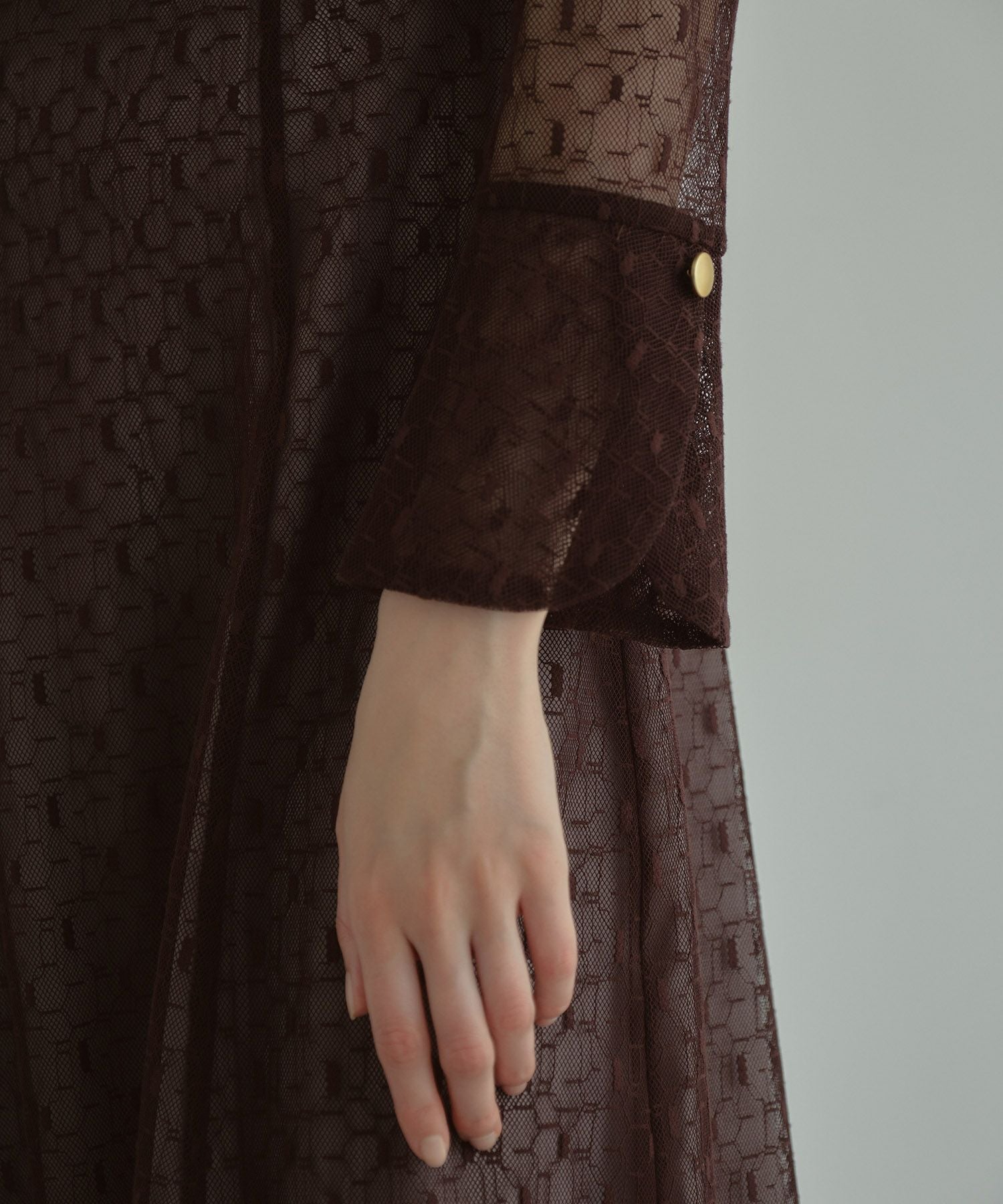 アンドレスド バックオープンジオメトリックドレス 結婚式 ドレス