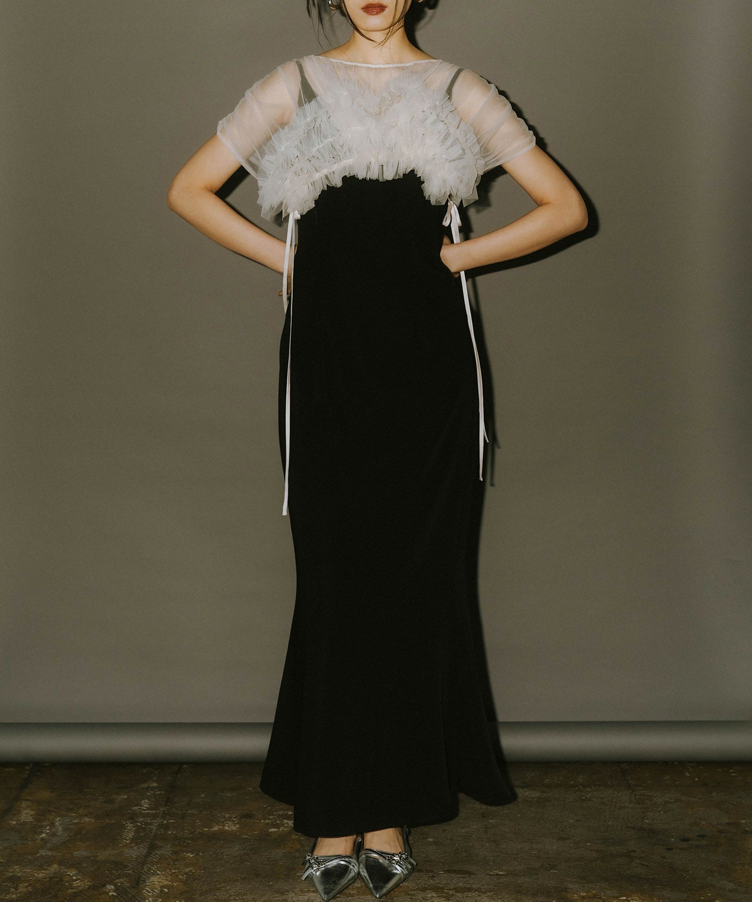 acka volume tulle dress オケーションドレス 【公式通販】