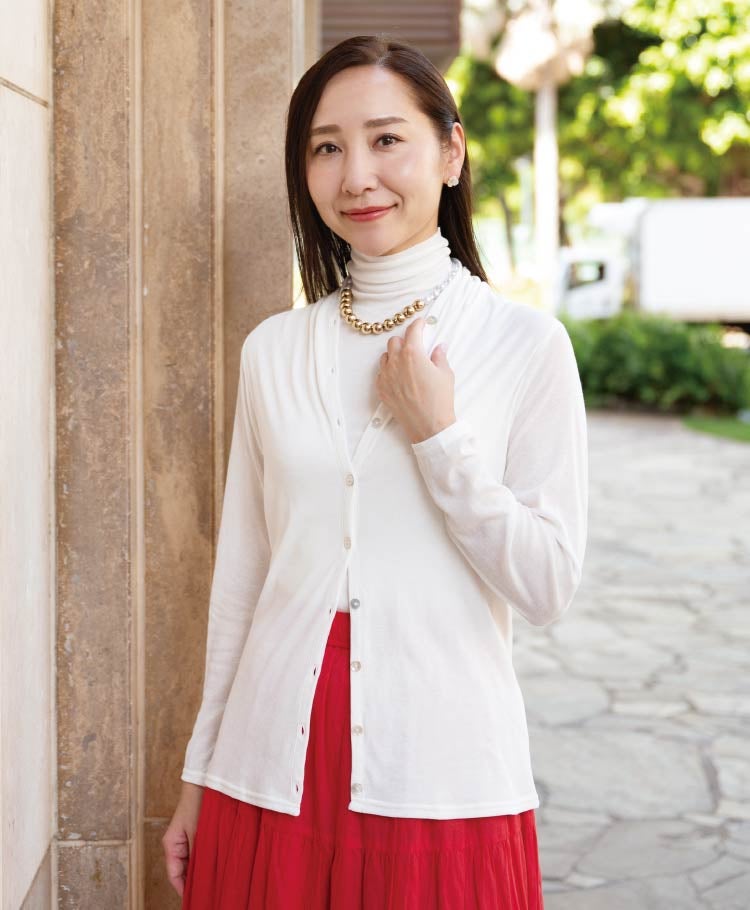 2wayカーディガン(1重袖) | 天使の綿シフォン公式OnlineShop