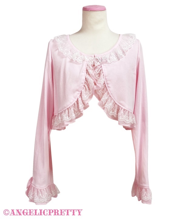 Angelic Pretty 旧タグ カットソー生地ハートブラウス ボレロ 半袖