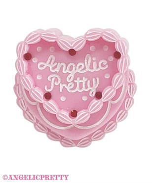 Angelic pretty Happy Cakes ロゼッタブローチ ピンク Angelic pretty