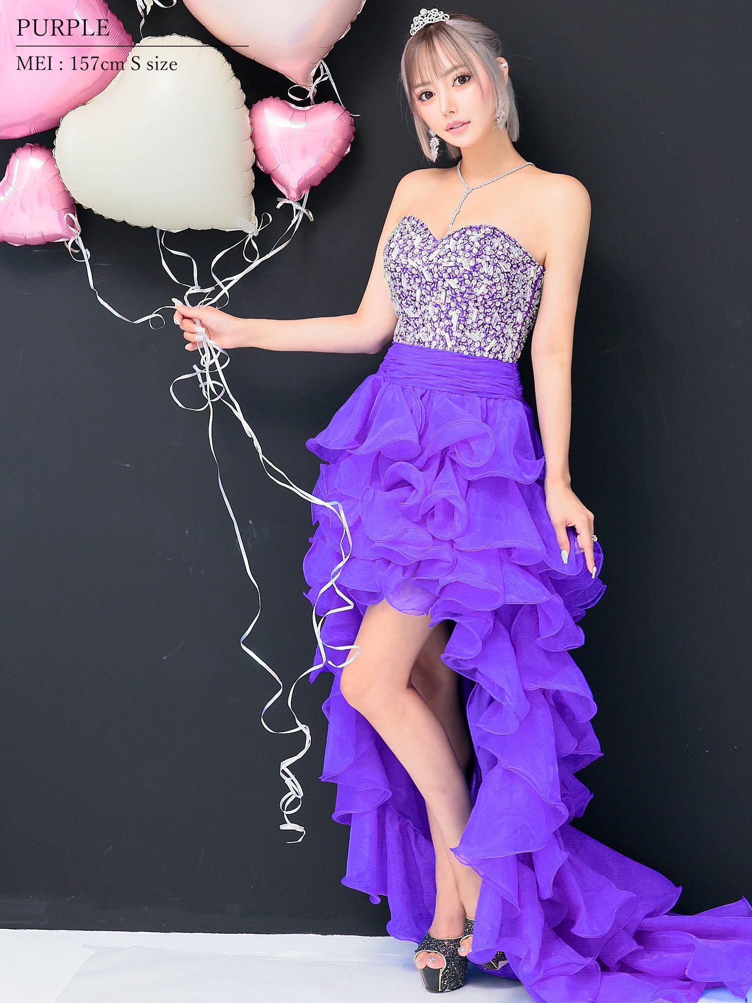 前ミニウエディングドレス］AngelR(エンジェルアール)|AR2216 | 高級