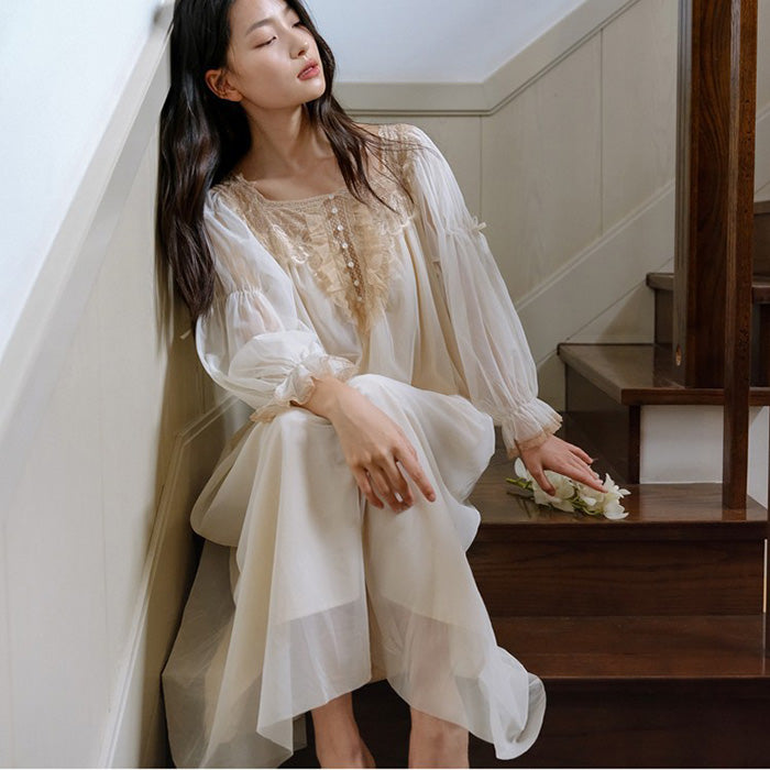 大きいサイズ レディース｜セレーヌ・ドリフトスリープナイトドレス(L