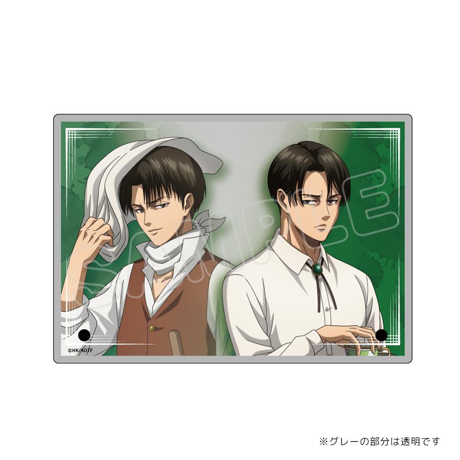 進撃の巨人 ラウンドワン 特典 クリアファイル ラバーマット ジャン