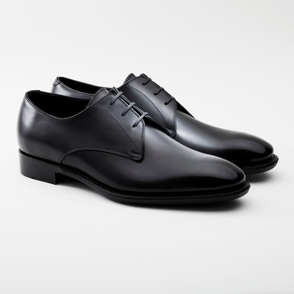 公式】浅草靴誂 ダービープレーントゥ ブラック 56326BL – 浅草靴誂