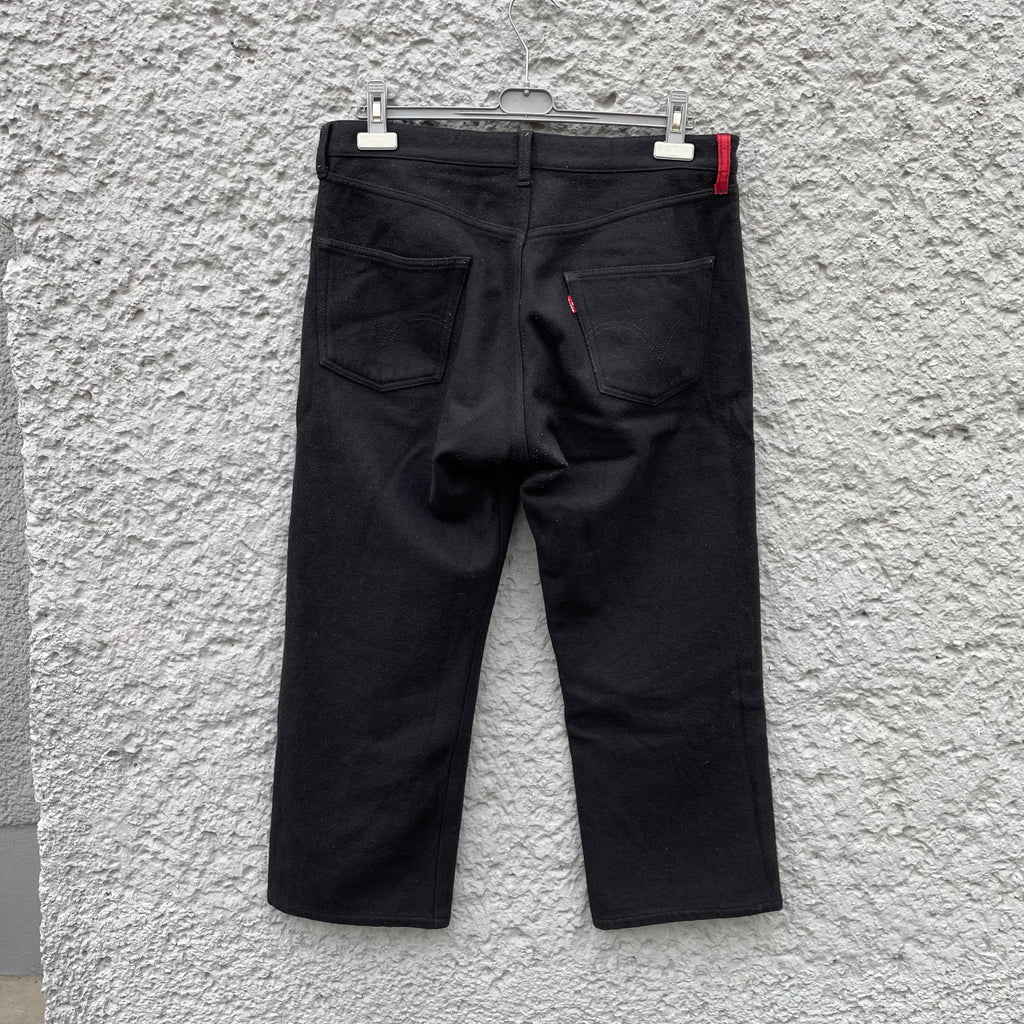 Junya Watanabe Comme des Garcons Man x Levis Black Wool Trousers F