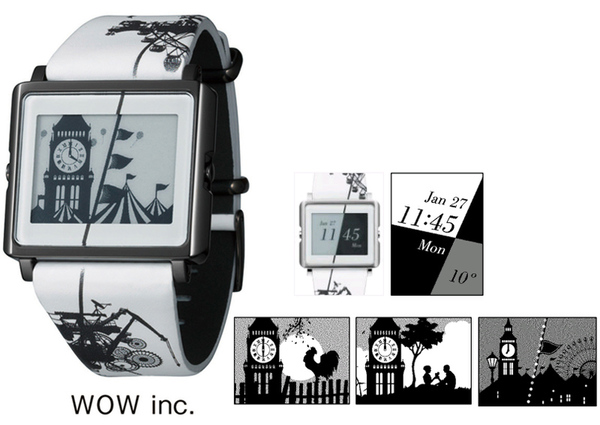ASCII.jp：エプソン、電子ペーパー搭載腕時計「Smart Canvas」を発売