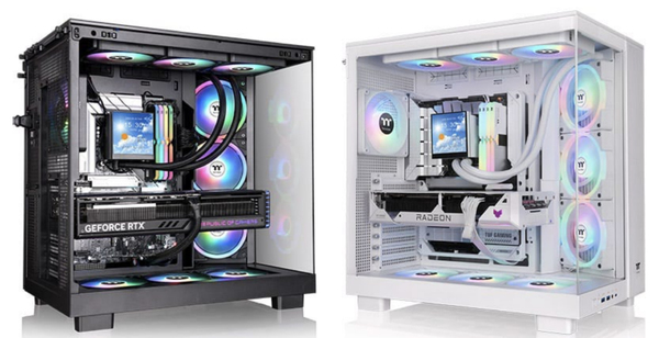 ASCII.jp：ピラーレス×リバースファンで魅せるPCケースがThermaltake