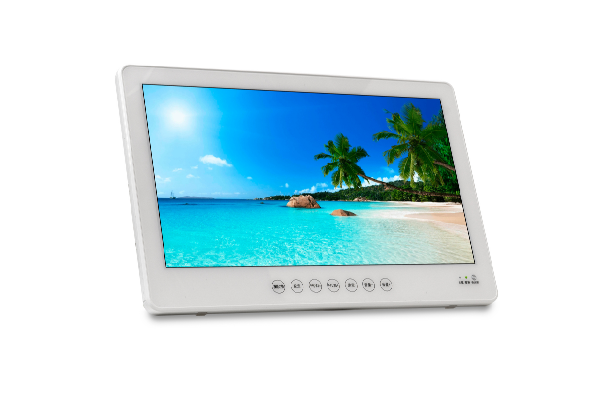 ASCII.jp：防水対応でどこでもTV＆DVD！ 14インチフルセグDVDプレーヤー