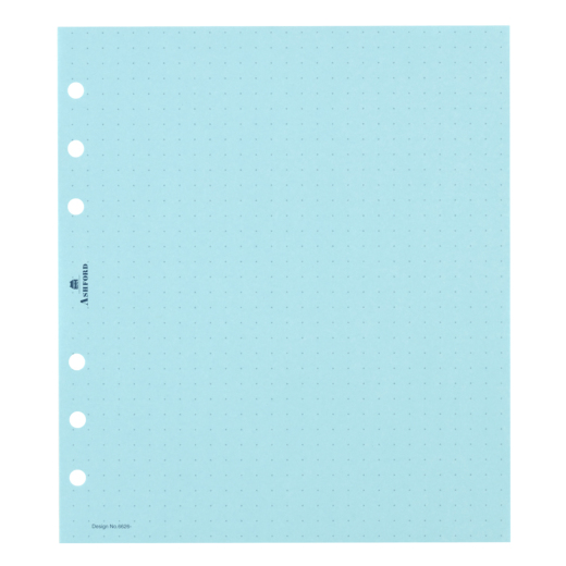 カラードットリーフ HB×WA5 [6626] 手帳の中身(サイズ別) ASHFORD