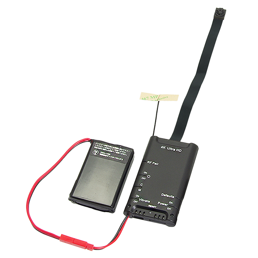 UHD-100DY | 4K録画対応基板(基盤)完成ユニット型Wi-Fi小型カメラ