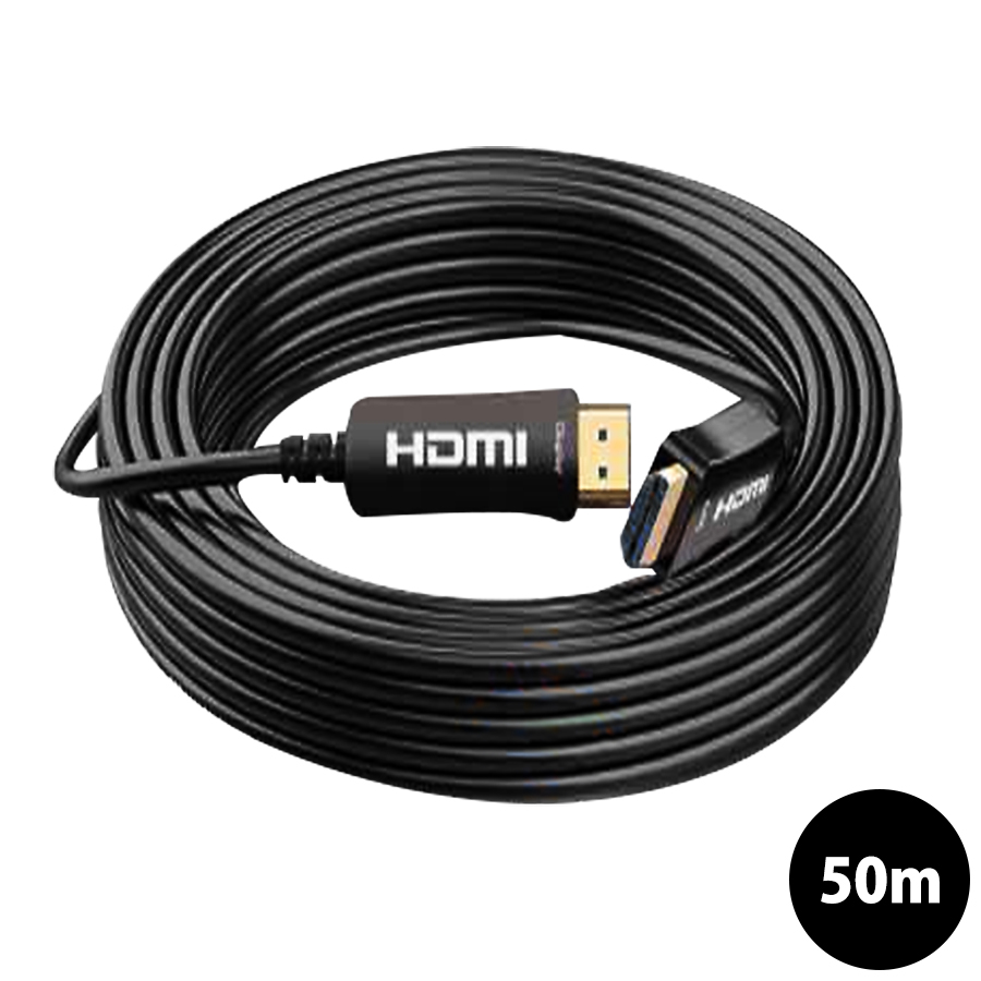 HDMI-OF-50M | 4K対応HDMI 光ファイバーケーブル 50m アストップ