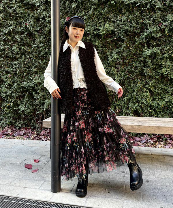 プードルファーLベスト | AS KNOW AS オンラインショップ