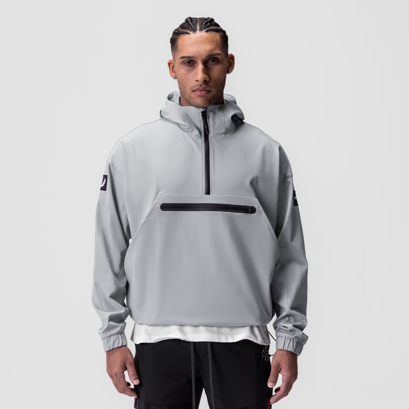 0717. Weather-Ready Anorak Jacket - Slate Grey 