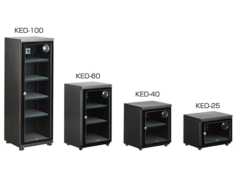 ハクバ、防湿庫「E-ドライボックス」に25L〜100Lの4モデル - デジカメ