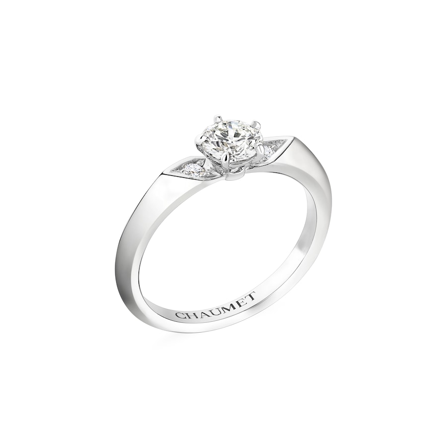 セレナード」コレクション エンゲージメントリング (0.50CT) プラチナ