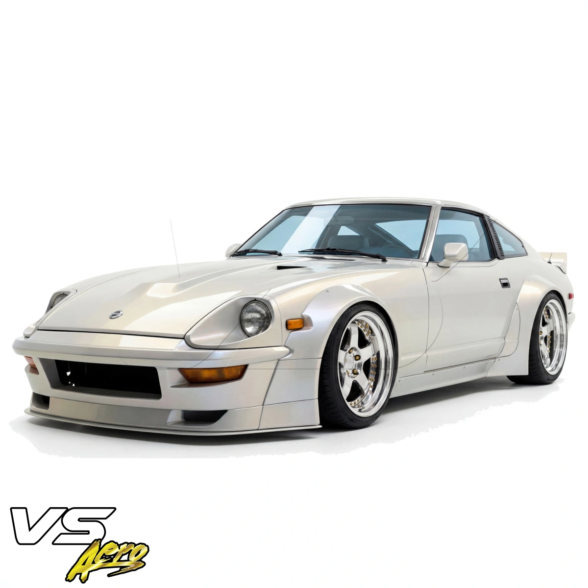 VSaero FRP TKYO Wide Body Kit w Wing (S130) 2 Seater for 280ZX