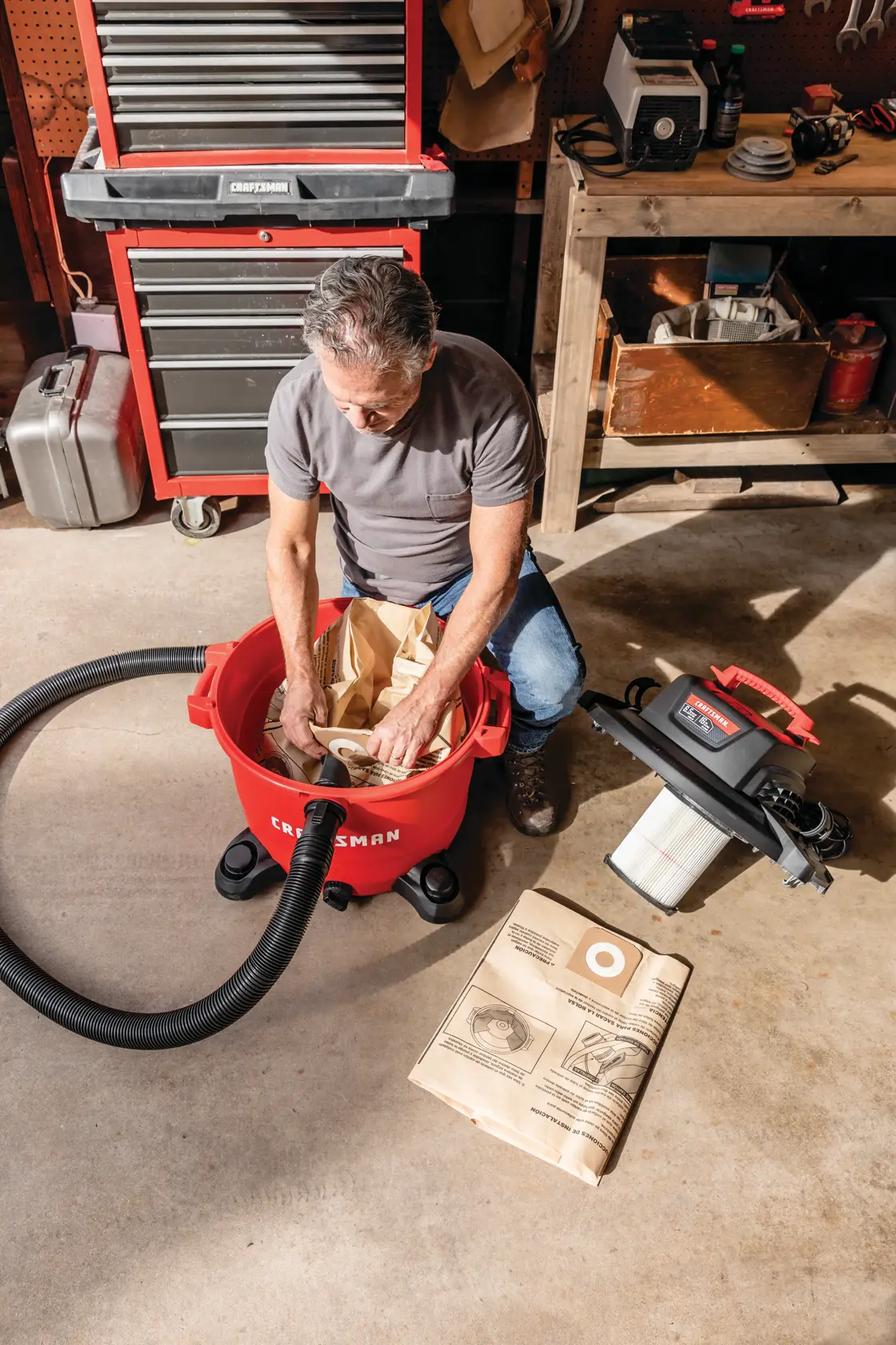 CRAFTSMAN® Corded 16-Gallon 6.5 Peak HP Electric Wet/Dry Shop Vac