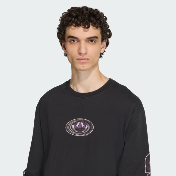 adidas 90s ALTERNATIVE SPORT ARCHIVE GRAPHIC LONG SLEEVE TEE
