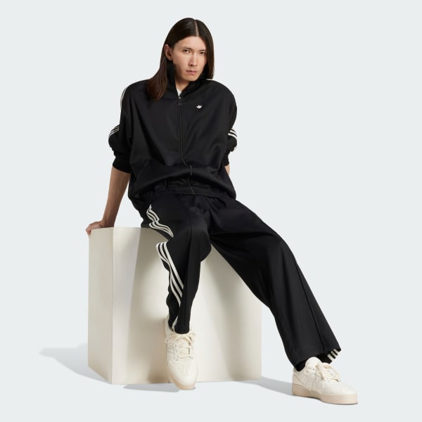 アディダス プレミアム バギー トラックパンツ - ブラック