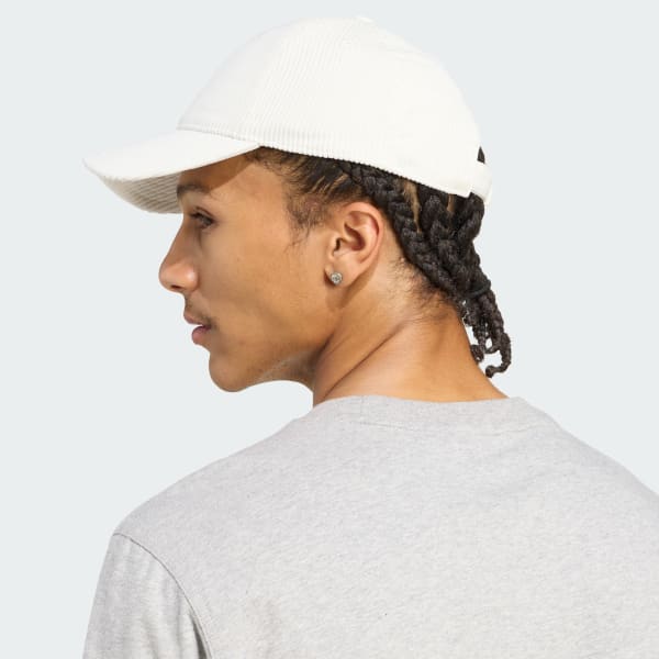 アディダス コーデュロイ ベースボール キャップ - ホワイト