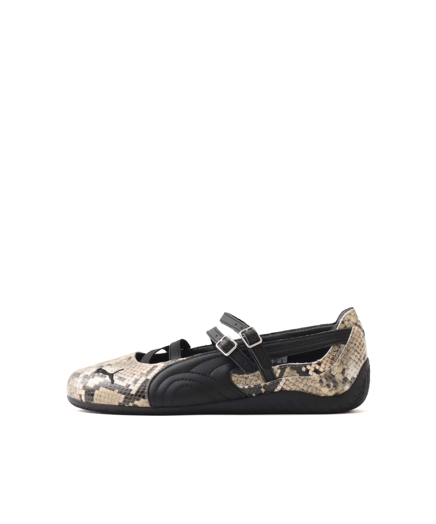 PUMA SPEEDCAT BALLET SNAKE WNS PUMA BLACK-VAPOR GRAY（プーマ