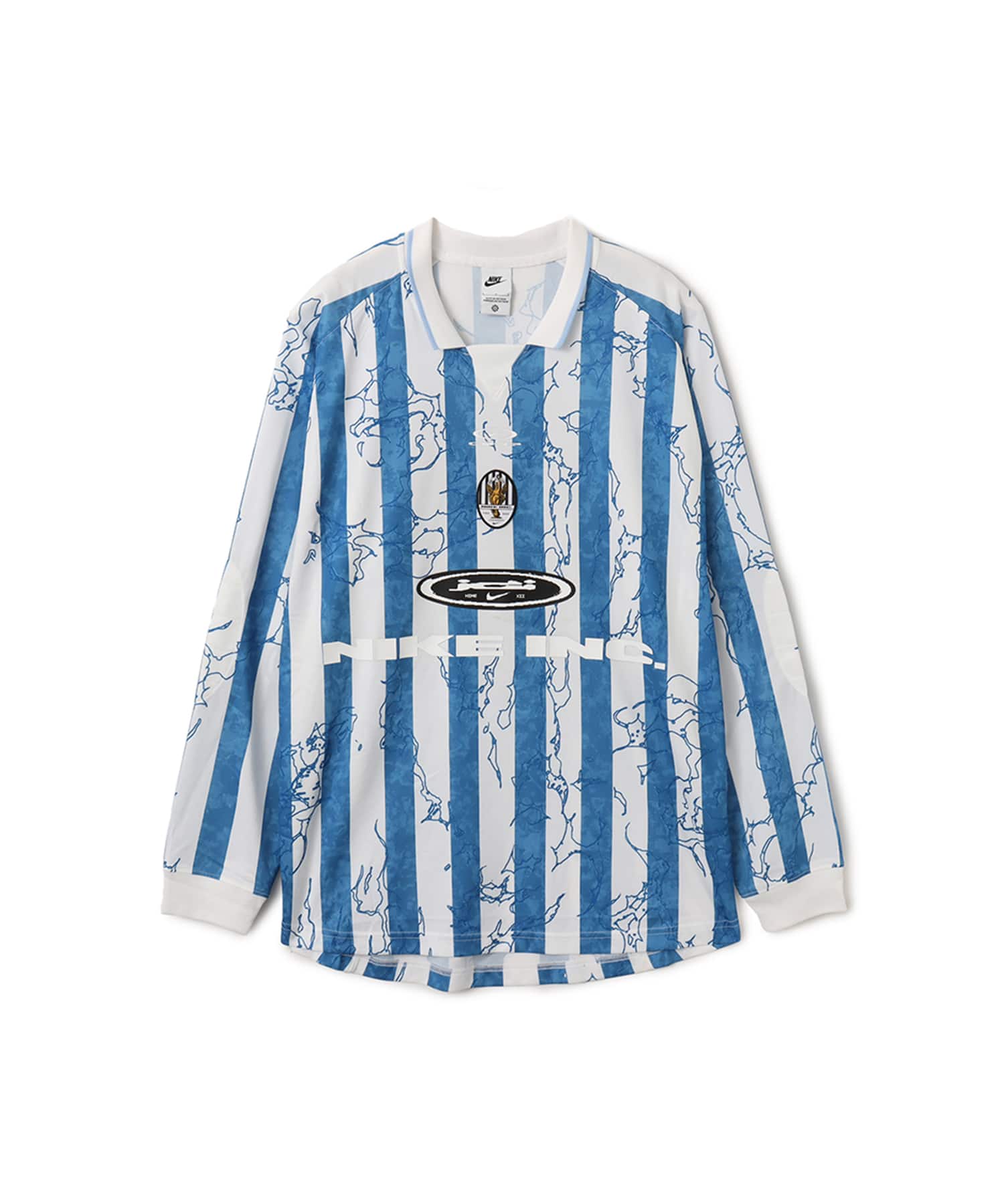 NIKE M NIKE AIR LS JERSEY VCTRY PSYCHIC BLUE/LT ARMORY BLUE/WHITE