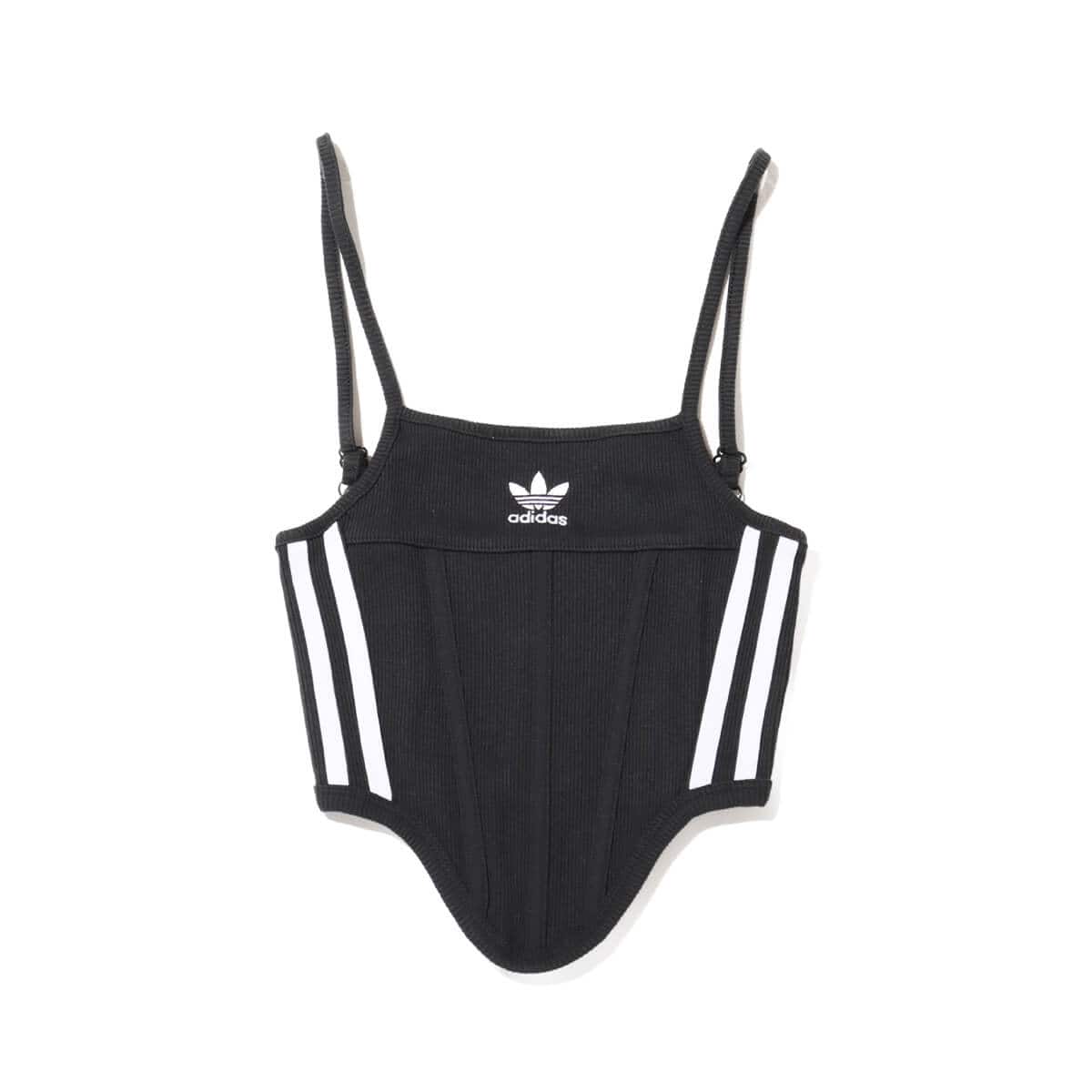 adidas ADICOLOR 3-STRIPES CORSET BLACK （ アディダス アディカラー