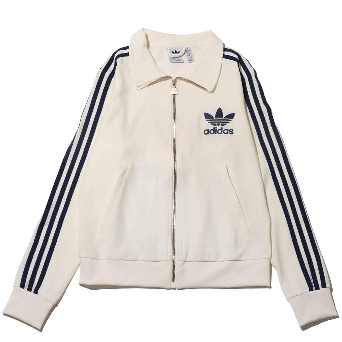 adidas PREMIUM ORIGINALS CRAPE TRACK TOP OWHITE/DKBLUE