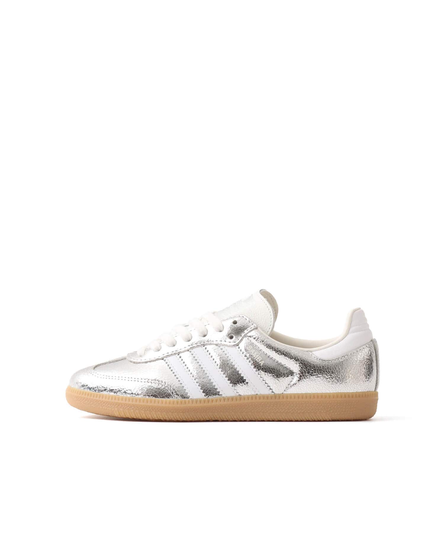 adidas SAMBA OG W SILVER METALLIC/FOOT WEAR WHITE/CORE WHITE
