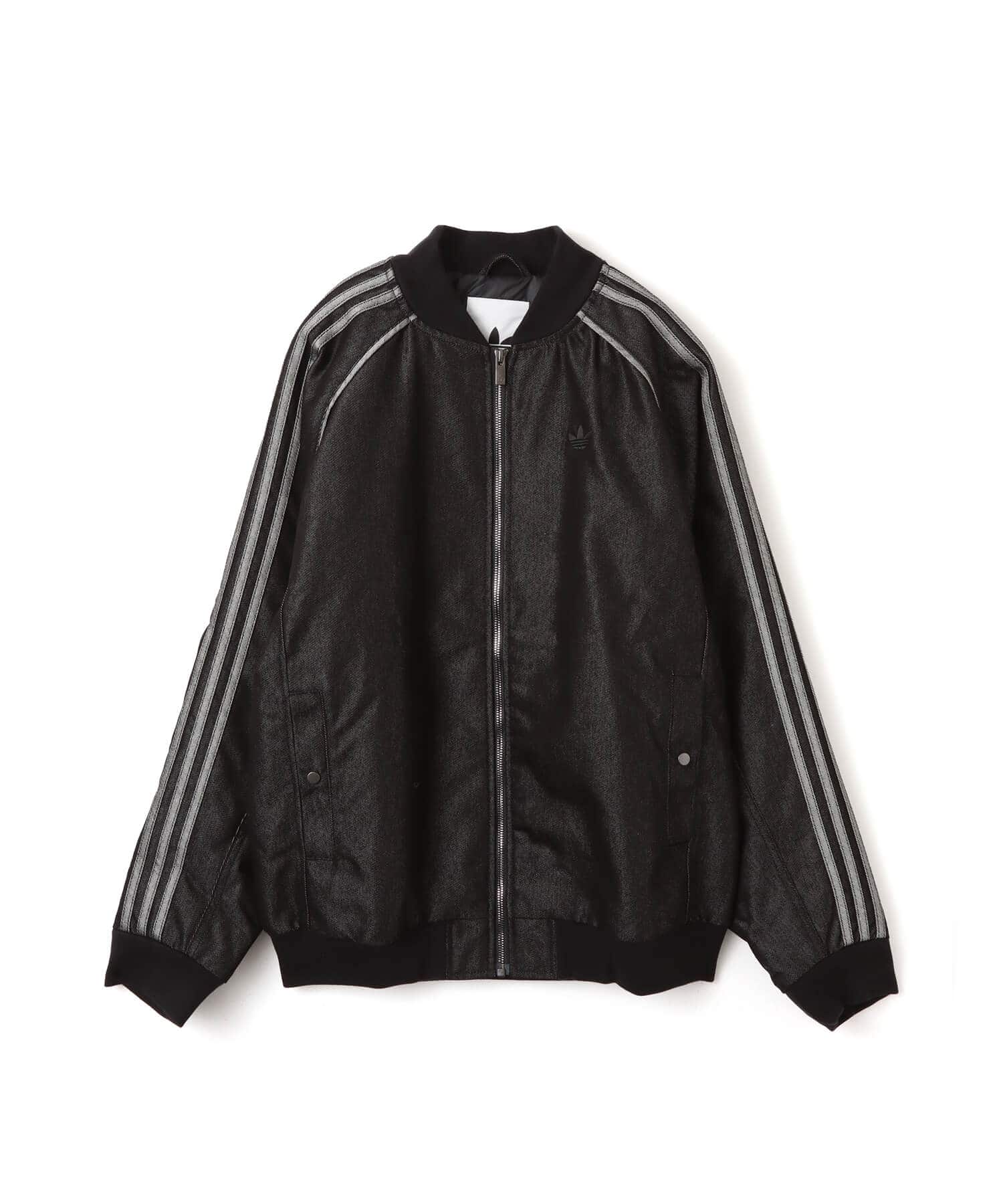 adidas DENIM JACKET ブラック（アディダス デニム ジャケット